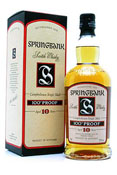 Springbank 10 Years Old 100 proof Springbank 10 Years Old 100 proof
