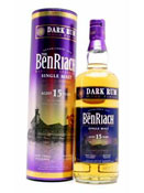 Benriach 15 Years Old Dark Rum Wood Finish Benriach 15 Years Old Dark Rum Wood Finish